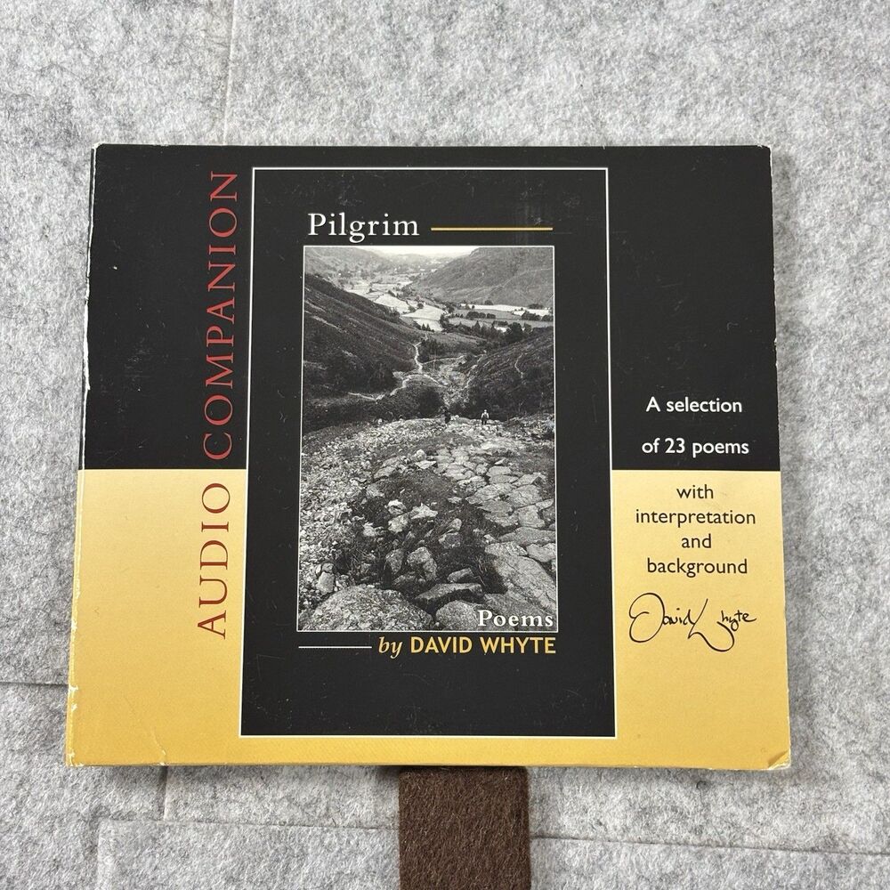 David Whyte Pilgrim Audio Companion 2 CD Set Poetry Spoken Word 2012 Many Rivers